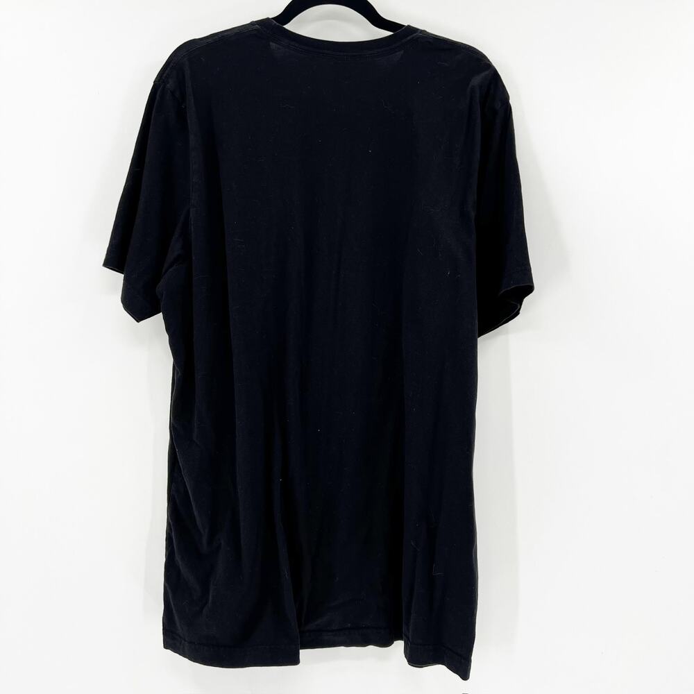 Canvas Men's Black Pull My Pork Pig Graphic Short Sleeve T Shirt Tee Top XXL - Picture 3 of 5